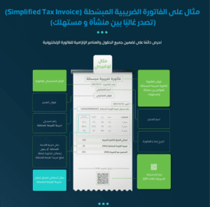  ثانيًا: الفاتورة الضريبية المبسطة (Simplified Tax Invoice)